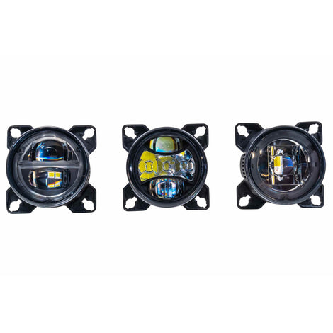Sealed Beam 3W Version (90mm/Hi/Lo Beam) <br> Universal