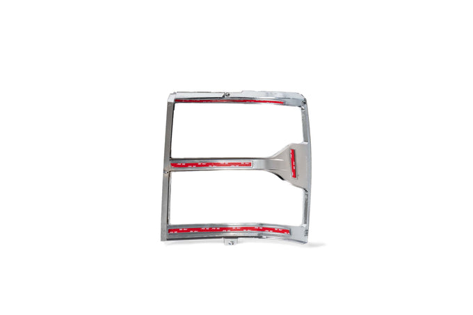 XB Headlight Trim Bezels (Pair/Chrome) <br>14-15 Chevrolet Silverado 1500