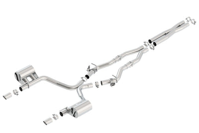 ATAK Cat-Back Exhaust System <br> 17-23 Chrysler 300 5.7L V8 With MDS