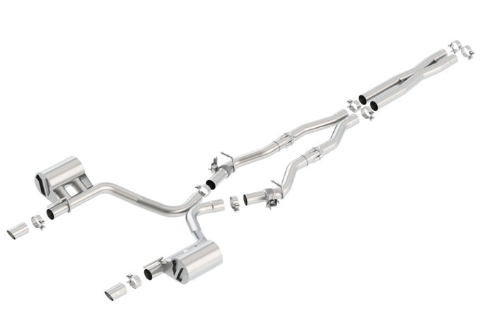 ATAK Cat-Back Exhaust System <br> 17-23 Chrysler 300 5.7L V8 With MDS