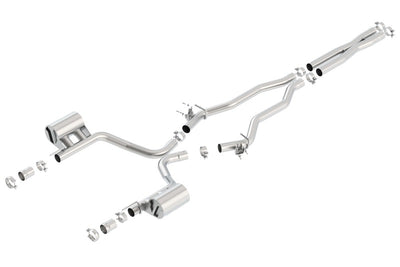 ATAK Cat-Back Exhaust System <br> 15-23 Dodge Charger 6.4L V8 With MDS