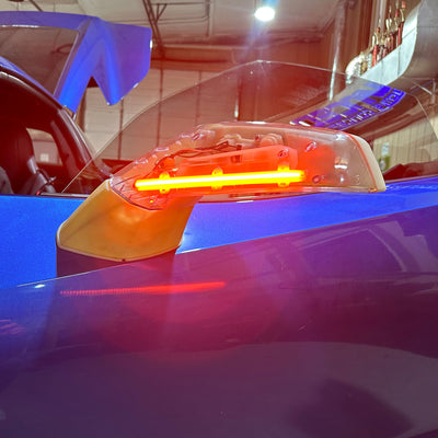 LED Concept Side Mirrors (No Paint) <br> 14-19 Chevy Corvette C7
