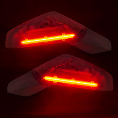LED Concept Side Mirrors (No Paint) <br> 14-19 Chevy Corvette C7