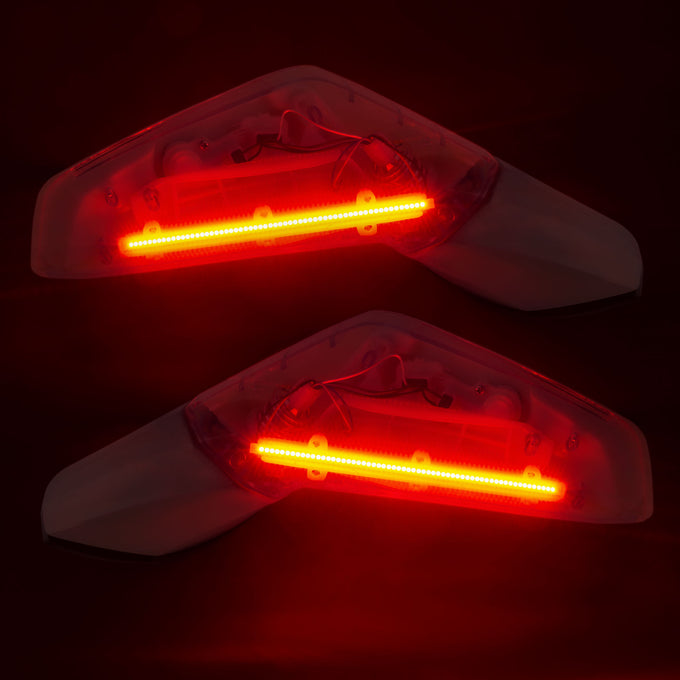 LED Concept Side Mirrors (No Paint) <br> 14-19 Chevy Corvette C7