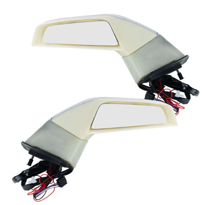 LED Concept Side Mirrors (No Paint) <br> 14-19 Chevy Corvette C7