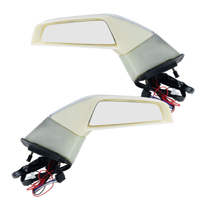 LED Concept Side Mirrors (No Paint) <br> 14-19 Chevy Corvette C7