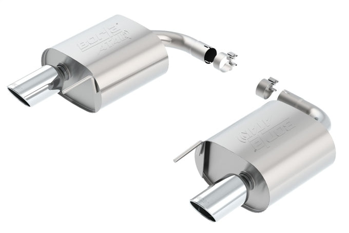 ATAK Axle-Back Exhaust System <br> 15-23 Ford Mustang 2.3L L4 Convertible