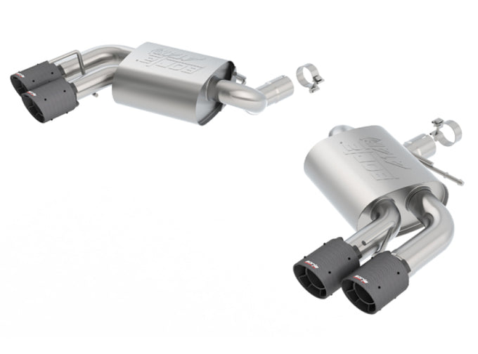 ATAK Axle-Back Exhaust System <br> 16-23 Chevy Camaro SS 6.2L V8