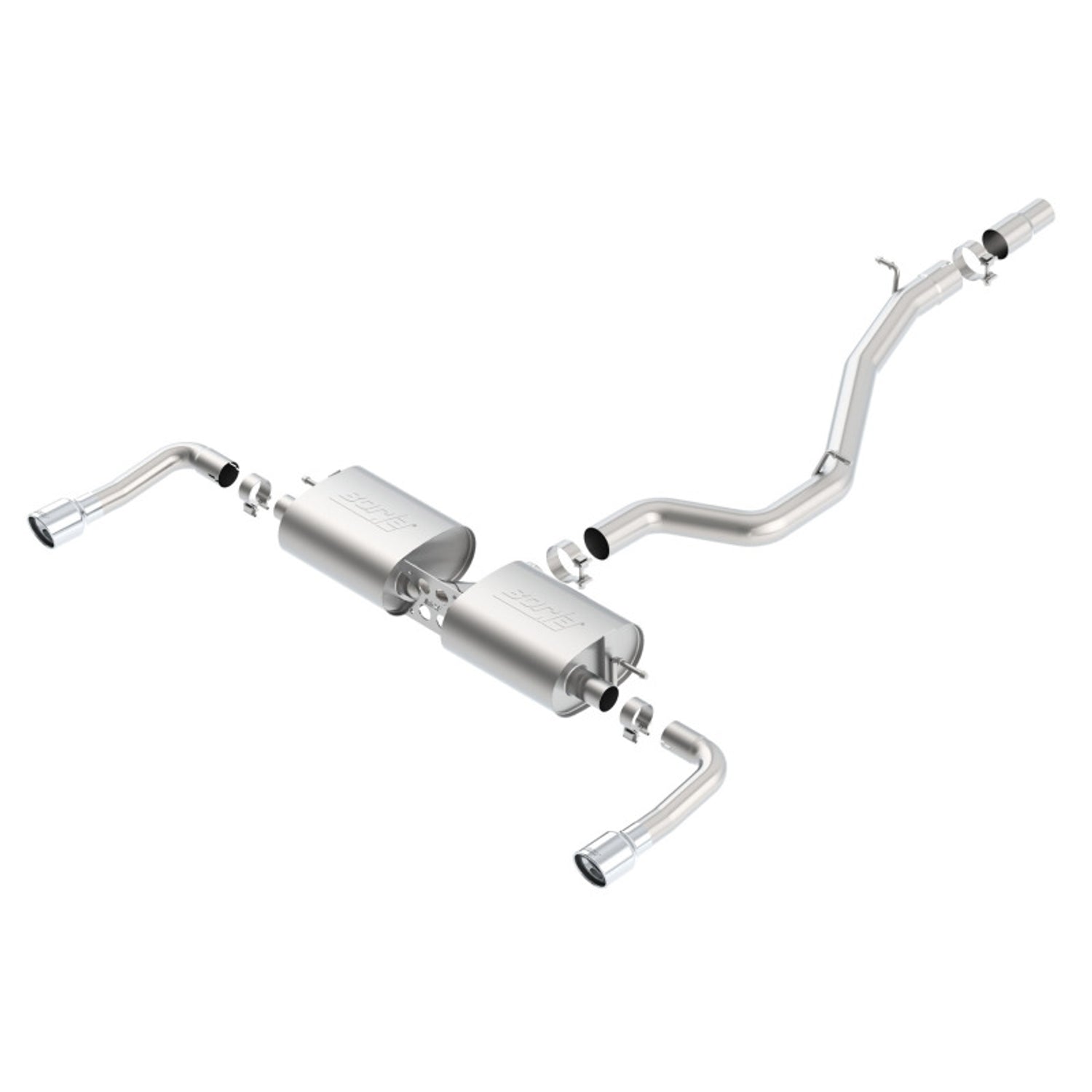 S-Type Cat-Back Exhaust System <br> 15-20 Audi A3 Quattro 2L L4 Turbocharged