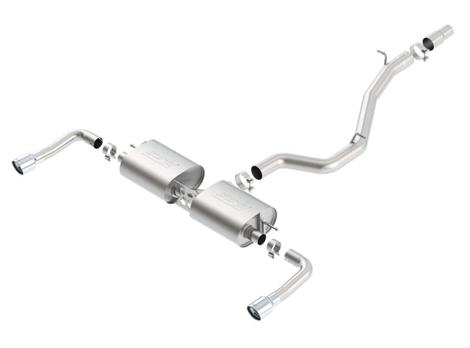 S-Type Cat-Back Exhaust System <br> 15-20 Audi A3 Quattro 2L L4 Turbocharged