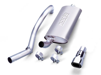 Touring Cat-Back Exhaust System <br> 97-99 Jeep TJ L