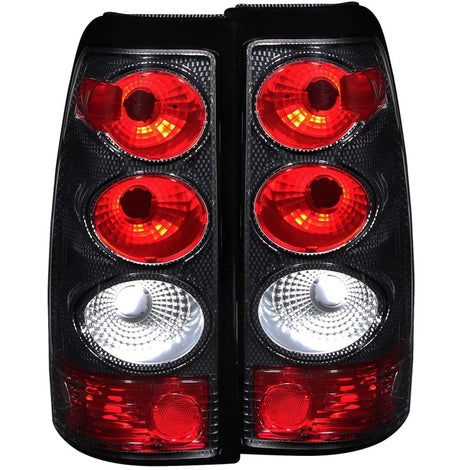 Carbon Taillights <br> 03-06 Chevy Silverado 1500, 2500