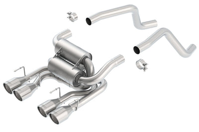 S-Type Axle-Back Exhaust System <br> 06-07 Chevy Corvette Base 6L V8