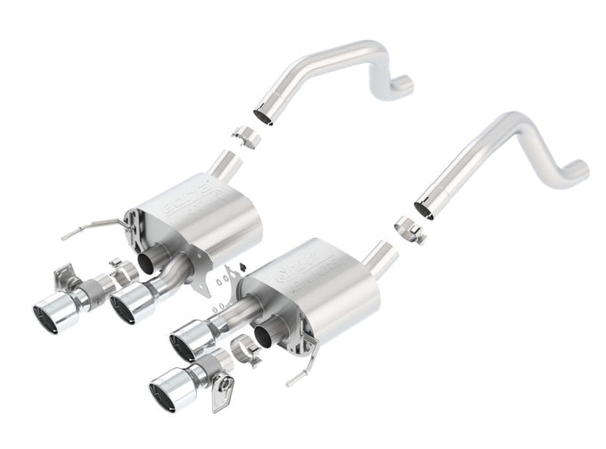ATAK Axle-Back Exhaust System <br> 15-19 Chevy Corvette Z06 17-19 Grand Sport