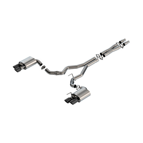 ATAK Cat-Back Exhaust System <br> 2024 Ford Mustang GT With Active Exhaust