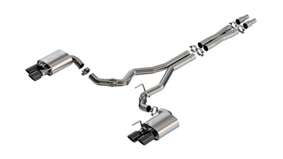 ATAK Cat-Back Exhaust System <br> 2024 Ford Mustang GT With Active Exhaust