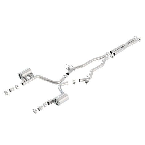 ATAK Cat-Back Exhaust System <br> 15-23 Dodge Charger 6.4L V8 With MDS