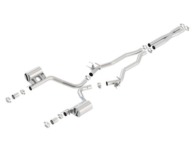 ATAK Cat-Back Exhaust System <br> 15-23 Dodge Charger 6.4L V8 With MDS