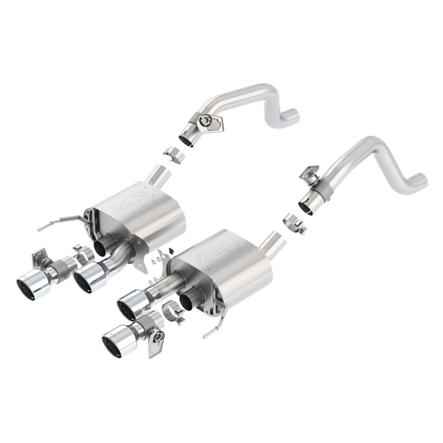 ATAK Axle-Back Exhaust System <br> 15-19 Chevy Corvette Z06 17-19 Grand Sport