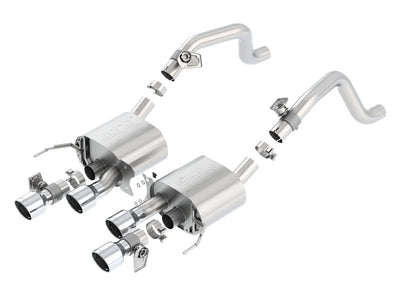ATAK Axle-Back Exhaust System <br> 15-19 Chevy Corvette Z06 17-19 Grand Sport