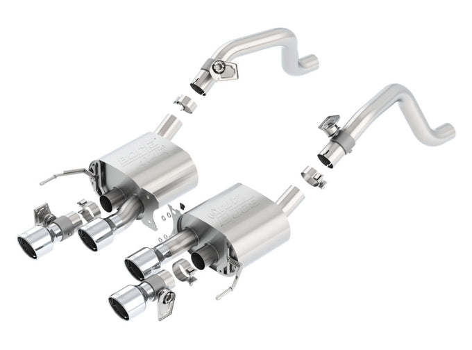 ATAK Axle-Back Exhaust System <br> 15-19 Chevy Corvette Z06 17-19 Grand Sport