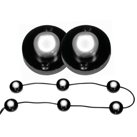 LED Heavy Duty 6 Pod Bed Rail/Rock Crawler Lighting<br> Universal