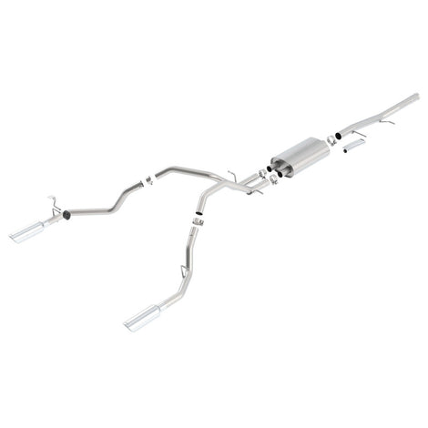 S-Type Cat-Back Exhaust System <br> 2009-2013 Chevrolet Silverado 1500