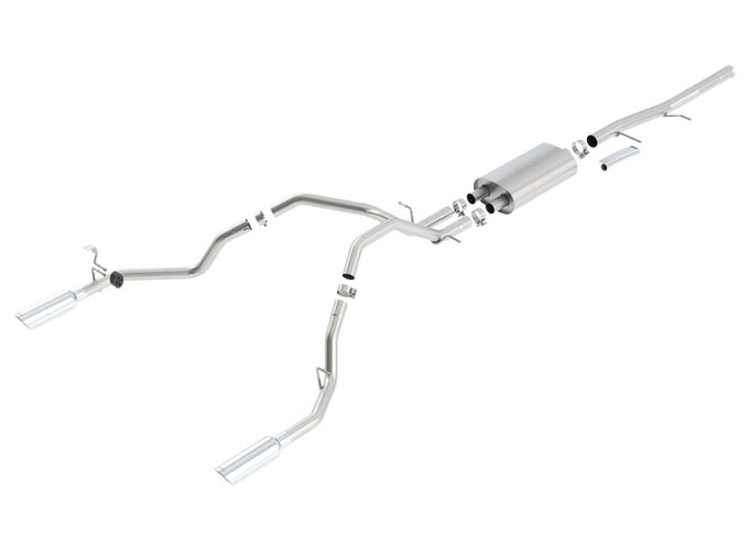 S-Type Cat-Back Exhaust System <br> 2009-2013 Chevrolet Silverado 1500