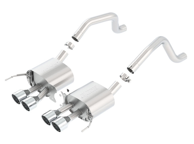 S-Type Axle-Back Exhaust System <br> 15-18 Chevy Corvette Z06 17-18 Grand Sport