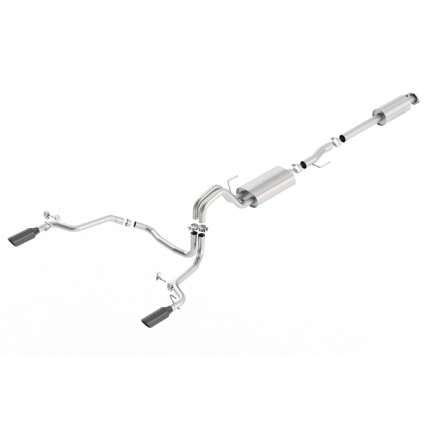 S-Type Cat-Back Exhaust System <br> 15-20 Ford F-150 EXCEPT Raptor models