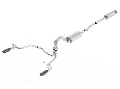 S-Type Cat-Back Exhaust System <br> 15-20 Ford F-150 EXCEPT Raptor models