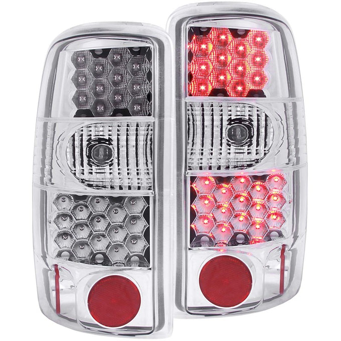 Chrome LED Taillights <br> 00-06 Chevy Suburban, GMC Yukon