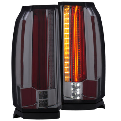 Smoke LED Taillights <br> 15-17 GMC Yukon/Yukon XL