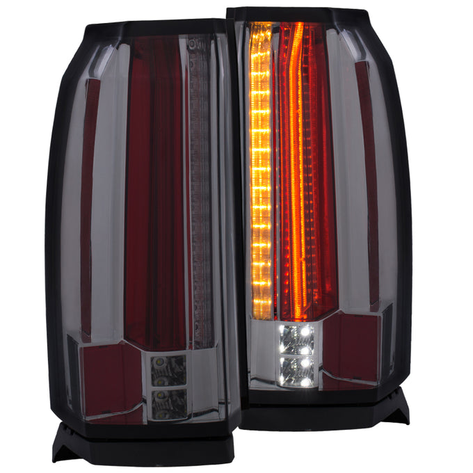Smoke LED Taillights <br> 15-17 GMC Yukon/Yukon XL