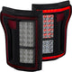 Red/Smoke LED Taillights <br> 15-16 Ford F-150