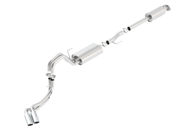 Touring Cat-Back Exhaust System <br> 15-20 Ford F-150 EXCEPT Raptor models