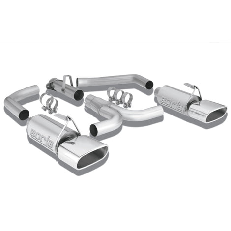 S-Type Cat-Back Exhaust System <br> 86-91 Chevy Corvette 5.7L V8