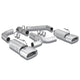 S-Type Cat-Back Exhaust System <br> 86-91 Chevy Corvette 5.7L V8