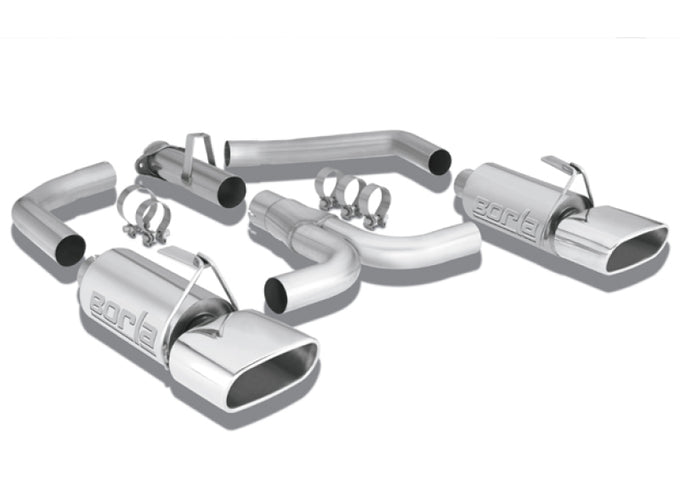 S-Type Cat-Back Exhaust System <br> 86-91 Chevy Corvette 5.7L V8