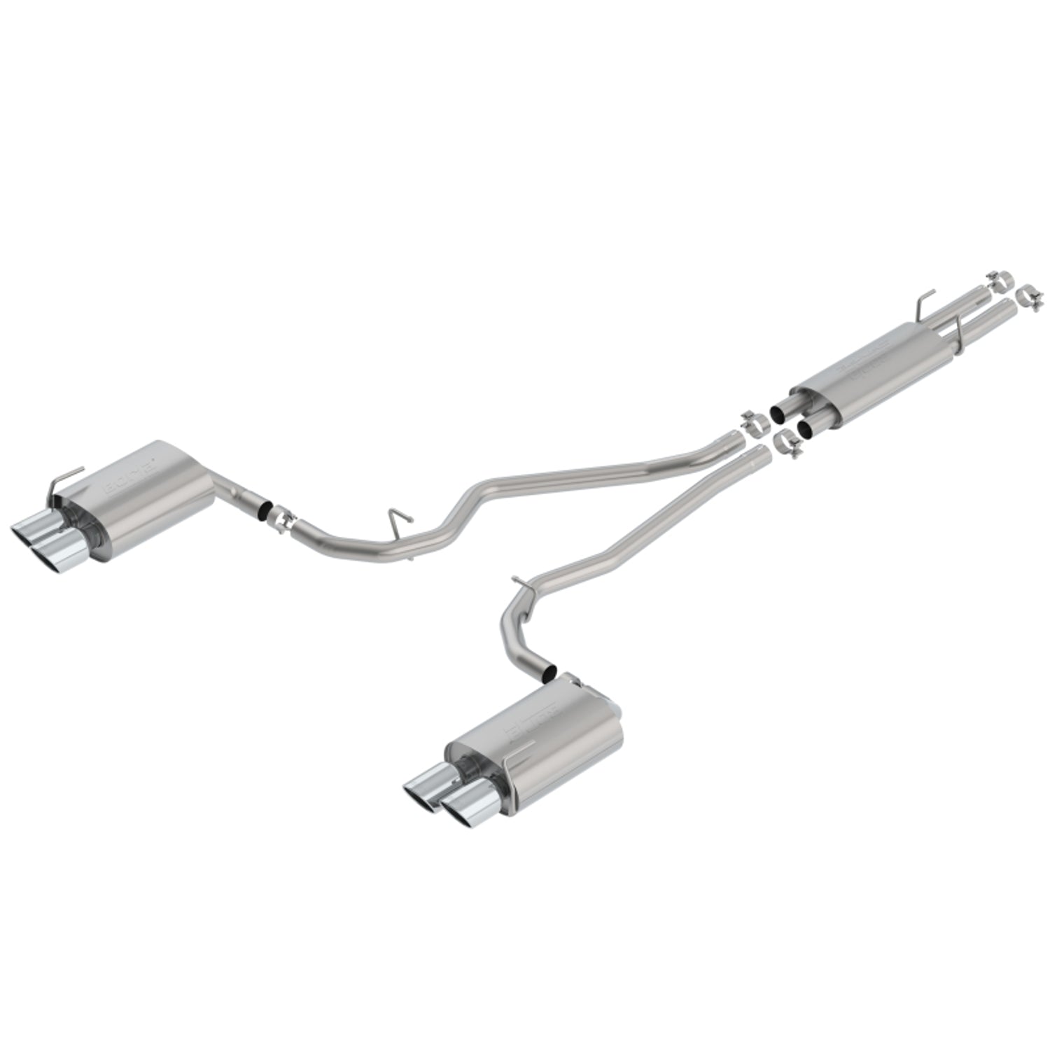 S-Type Cat-Back Exhaust System <br> 20-25 Ford Explorer 3L V6