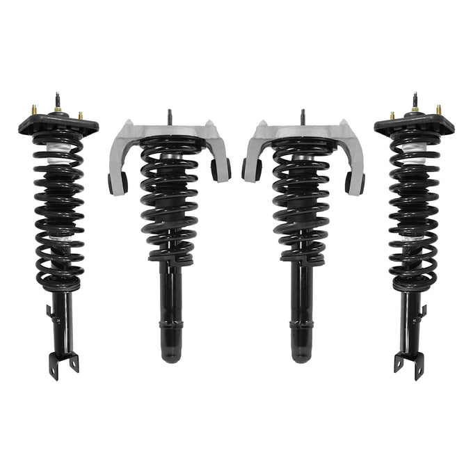 Front & Rear Complete Strut Assembly Kit<br>99-00 Chrysler Cirrus, Dodge Stratus, Plymouth Breeze