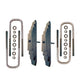 Front 2in Mini Spring Pack Kit <br> 99-04 Ford F-250 F-350 Super Duty 00-05 Excursion