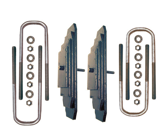 Front 2in Mini Spring Pack Kit <br> 99-04 Ford F-250 F-350 Super Duty 00-05 Excursion