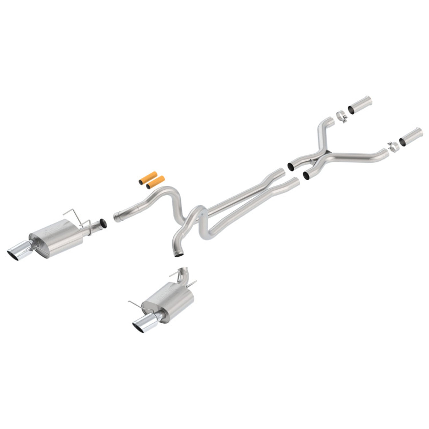 ATAK Cat-Back Exhaust System <br> 13-14 Ford Mustang 5L V8