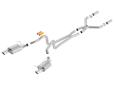 ATAK Cat-Back Exhaust System <br> 13-14 Ford Mustang 5L V8