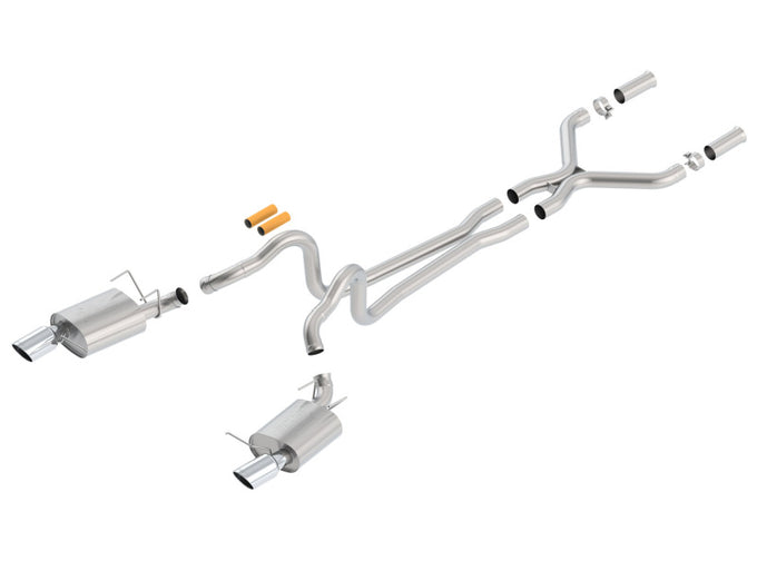 ATAK Cat-Back Exhaust System <br> 13-14 Ford Mustang 5L V8