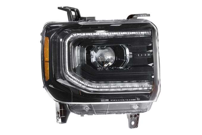 XB LED Headlights (Pair/ASM) <br>14-18 GMC Sierra 1500