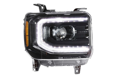 XB LED Headlights (Pair/ASM) <br>14-18 GMC Sierra 1500