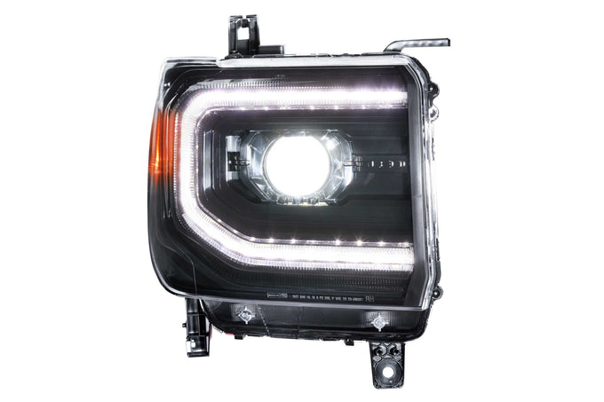 XB LED Headlights (Pair/ASM) <br>14-18 GMC Sierra 1500