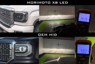 XB LED Headlights (Pair/ASM) <br>14-18 GMC Sierra 1500